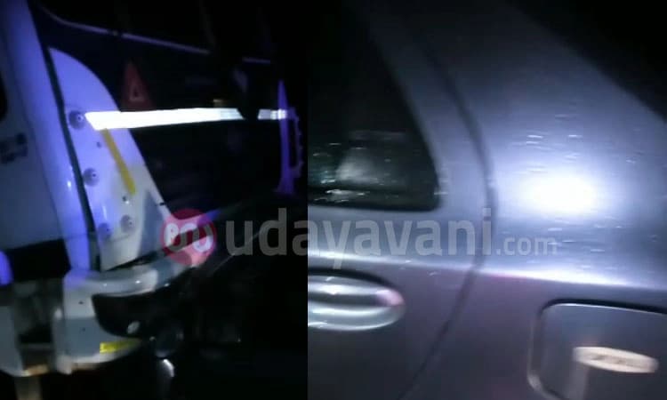 ಕಲಬುರಗಿ: ಟ್ಯಾಂಕರ್-ಕಾರು ನಡುವೆ ಭೀಕರ ಅಪಘಾತ; ನಾಲ್ವರು ಸಾವು