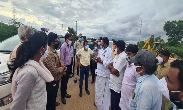 ರೈಸ್‌ ಟೆಕ್ನಾಲಜಿ ಪಾರ್ಕ್‌ ಕಾಮಗಾರಿ ಪರಿಶೀಲನೆ