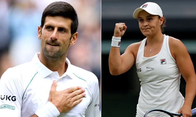 ವಿಂಬಲ್ಡನ್‌: ಸೆಮಿಫೈನಲ್‌ ಪ್ರವೇಶಿಸಿದ ಜೊಕೋ, ಆ್ಯಶ್ಲಿ ಬಾರ್ಟಿ