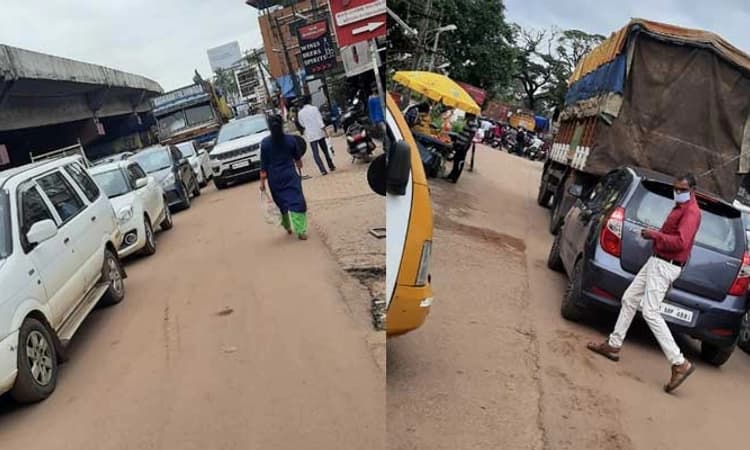 ಪಣಂಬೂರು: ಲಾಕ್ ಡೌನ್ ವೇಳೆ ಸುಮ್ಮನಿದ್ದ ಹೆದ್ದಾರಿ ಇಲಾಖೆಯಿಂದ ಈಗ ಕಾಮಗಾರಿ;ಟ್ರಾಫಿಕ್ ಜಾಮ್