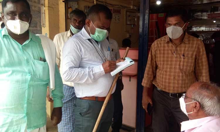 ಮಾಸ್ಕ್ ಧರಿಸದವರಿಗೆ ದಂಡಾಧಿಕಾರಿ ದಂಡ