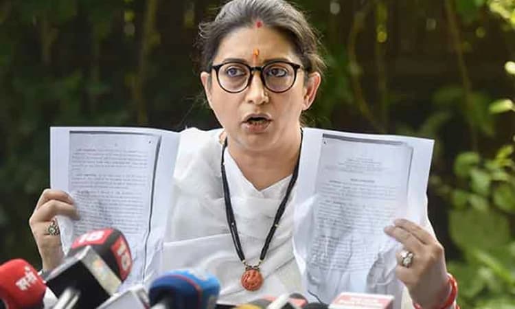 ಸ್ಮೃತಿ ಮಗಳಿಗೆ ಸಂಬಂಧಿಸಿದ ಟ್ವೀಟ್, ವಿಡಿಯೋ ಡಿಲೀಟ್ ಮಾಡಿ: ಕಾಂಗ್ರೆಸ್ ಮುಖಂಡರಿಗೆ ಕೋರ್ಟ್