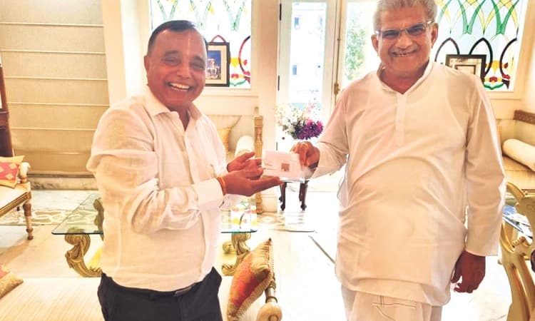 ರಾಜ್ಯ ಸಭೆ ಸದಸ್ಯ ಡಾ|ವಿರೇಂದ್ರ ಹೆಗ್ಗಡೆ ಆಪ್ತ ಕಾರ್ಯದರ್ಶಿಯಾಗಿ ಜನಾರ್ದನ