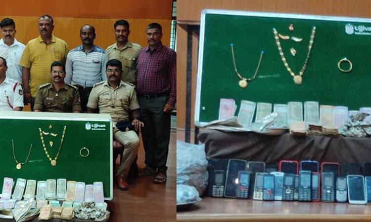 ತಿ.ನರಸೀಪುರ :ದೇವಾಲಯ ಲೂಟಿಗೈದಿದ್ದ 6  ಮಂದಿ ದರೋಡೆಕೋರರ ಬಂಧನ