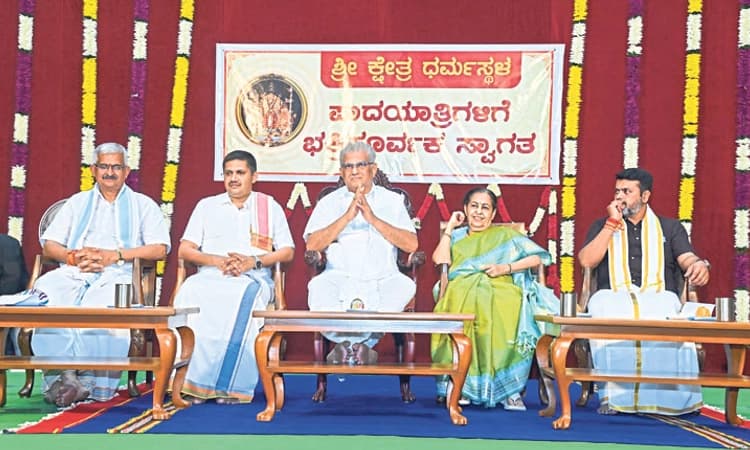 Dharmasthala: ಭಕ್ತರ ಭಕ್ತಿಯ ಪ್ರೀತಿಗೆ ಶರಣಾಗಿರುವೆ: ಡಾ| ಹೆಗ್ಗಡೆ