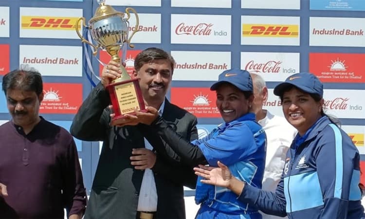 ವಿಶೇಷ ಚೇತನ ಮಹಿಳೆಯರ ರಾಷ್ಟ್ರೀಯ ಟಿ 20: ಕರ್ನಾಟಕ ಚಾಂಪಿಯನ್