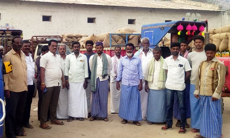 ಬೆಂಬಲ ಬೆಲೆಯಲ್ಲಿ ಜೋಳ ಖರೀದಿಗೆ ಚಾಲನೆ