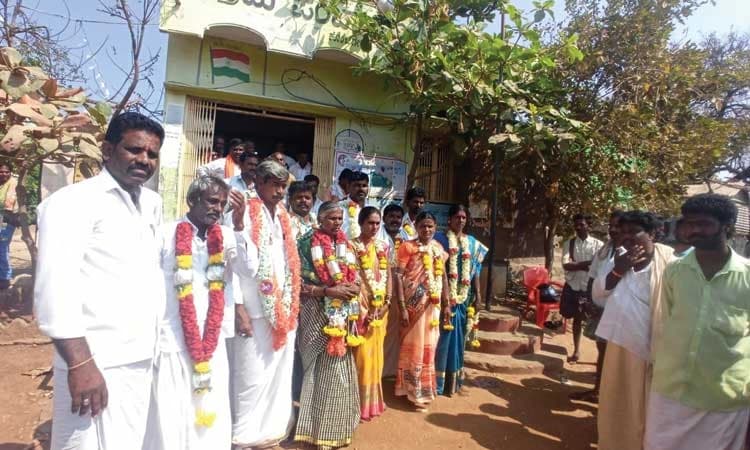 ಕೊಂಚಗೇರಿ ಗ್ರಾಪಂಗೆ ನೂತನ ಅಧ್ಯಕ್ಷೆಯಾಗಿ ಪೂಜಾರಿ ನಾರಾಯಣಮ್ಮ ಆಯ್ಕೆ