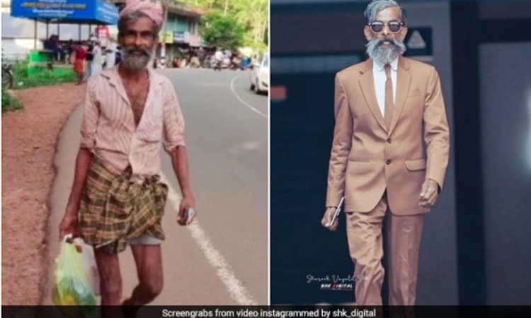 ವಿಡಿಯೋ ವೈರಲ್: 60 ವರ್ಷದ ಕೂಲಿ ಕಾರ್ಮಿಕ ಈಗ ಸ್ಟೈಲಿಷ್ ರೂಪದರ್ಶಿ