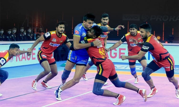 ಪ್ರೊ ಕಬಡ್ಡಿ: ತಮಿಳ್‌ ತಲೈವಾಸ್‌ ವಿರುದ್ಧ ಸೋಲು ಕಂಡ ಬೆಂಗಳೂರು ಬುಲ್ಸ್‌