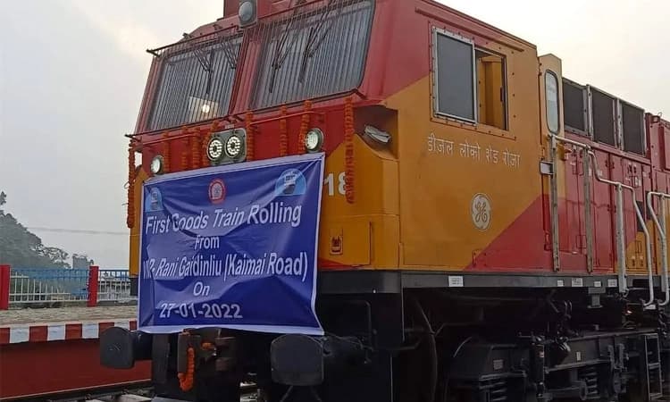 ಮಣಿಪುರ ತಲುಪಿದ ಮೊದಲ ಗೂಡ್ಸ್‌ ರೈಲು