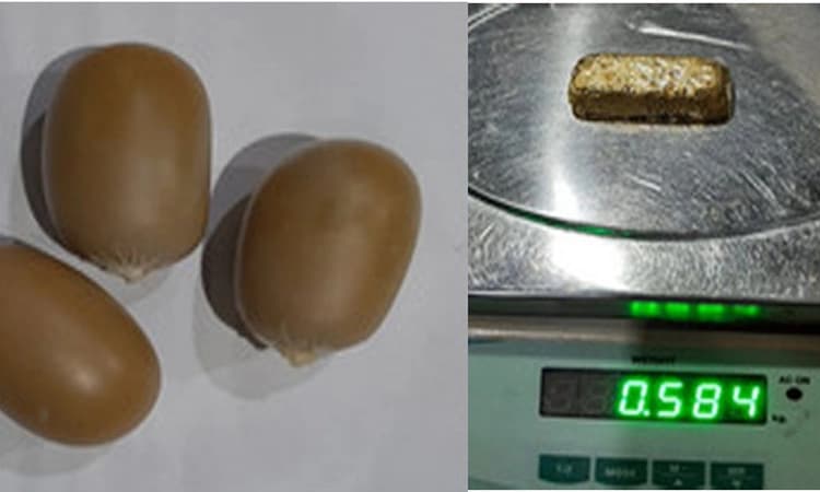 ಮಂಗಳೂರು ವಿಮಾನ ನಿಲ್ದಾಣದಲ್ಲಿ 29,14,160 ಮೌಲ್ಯದ ಚಿನ್ನ ವಶ