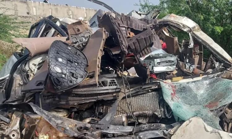 ಕಾರು ಅಪಘಾತ: ಬಿಜೆಪಿ ಶಾಸಕ ಪುತ್ರ ಸೇರಿ 7 ಮಂದಿ ಮೆಡಿಕಲ್ ವಿದ್ಯಾರ್ಥಿಗಳ ಸಾವು