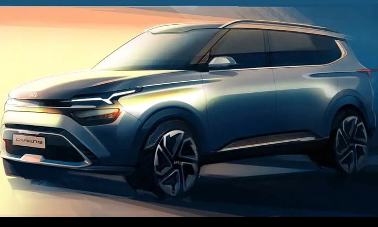 ಬಹುನೀರಿಕ್ಷಿತ ಕಿಯಾ ಕೆರೆನ್ಸ್ ಎಂಪಿವಿ ಕಾರಿನ ವಿನ್ಯಾಸ ಬಿಡುಗಡೆ