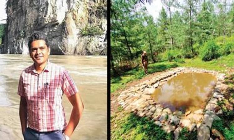 ರುದ್ರಪ್ರಯಾಗದಲ್ಲಿ IFS ಅಧಿಕಾರಿಯ ಯಶೋಗಾಥೆ; 2 ವರ್ಷದಲ್ಲಿ 800 ಕೊಳ ನಿರ್ಮಾಣ!