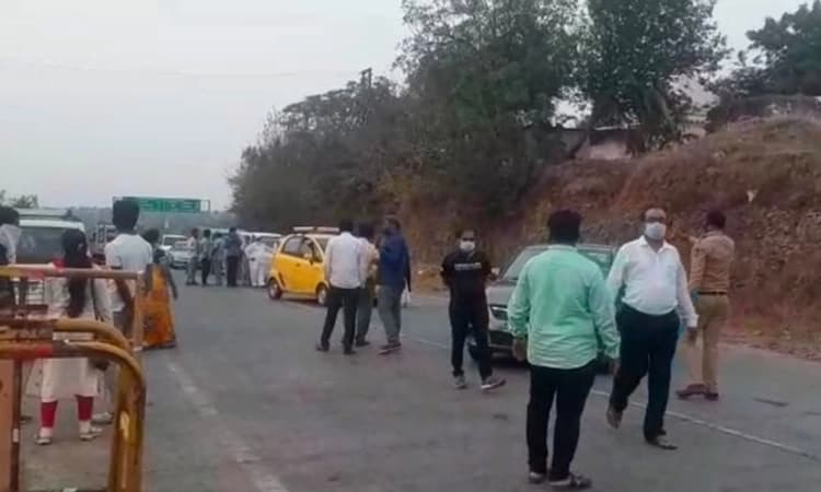 ಬಳೂರ್ಗಿ ಚೆಕ್‌ಪೋಸ್ಟ್‌ನಲ್ಲಿ ಮಹಾ ಗಲಾಟೆ