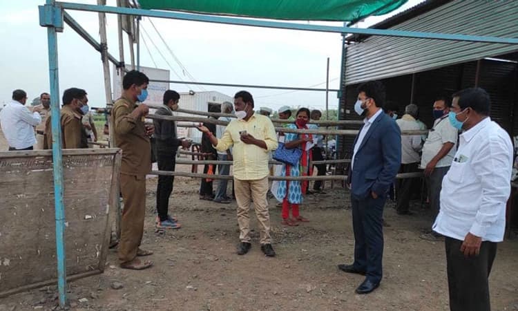 ಧೋಳಖೇಡ ಚೆಕ್‌ಪೋಸ್ಟ್‌ ಎಸಿ ಭೇಟಿ