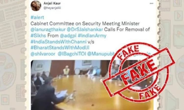 ಸಿಖ್‌ ವಿರೋಧಿ ಕ್ಯಾಬಿನೆಟ್‌ ಸಭೆ: ಮಾರ್ಫ್ ವಿಡಿಯೋದ ಮೂಲ ಪಾಕ್; ಪೊಲೀಸ್