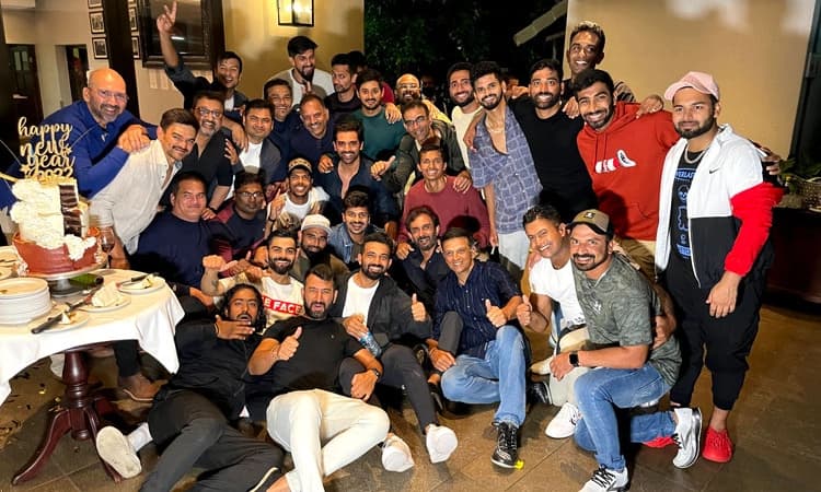 ಟೀಮ್‌ ಇಂಡಿಯಾ ಹೊಸ ವರ್ಷಾಚರಣೆ