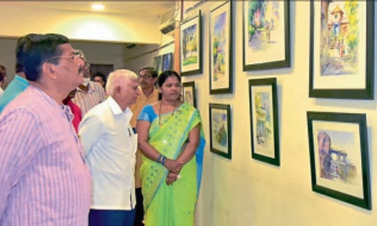 “ನೀ ನಾ’ದ ಚಿತ್ರಕಲಾ ಪ್ರದರ್ಶನಕ್ಕೆ ಚಾಲನೆ