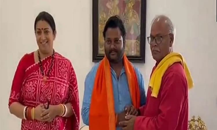 Amethi; ಸ್ಮೃತಿ ಇರಾನಿ ಸಮ್ಮುಖದಲ್ಲಿ ಬಿಜೆಪಿ ಸೇರ್ಪಡೆಯಾದ ವಿಕಾಸ್ ಅಗ್ರಹಾರಿ