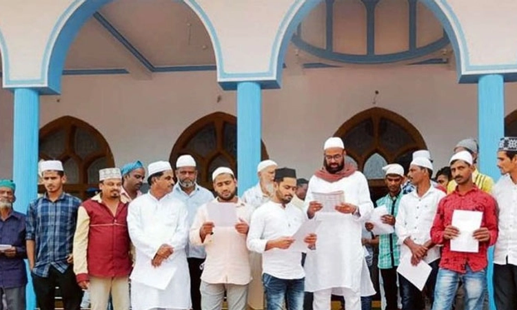 ಸಾಗರ: ಮಸೀದಿಯಲ್ಲಿ ಪ್ರಾರ್ಥನೆ ನಂತರ ಸಂವಿಧಾನದ ಪ್ರಸ್ತಾವನೆ ಪಠಣ