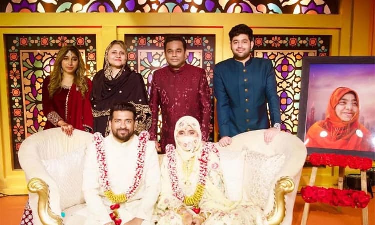 ದಾಂಪತ್ಯ ಜೀವನಕ್ಕೆ ಕಾಲಿಟ್ಟ ಎ.ಆರ್​. ರೆಹಮಾನ್ ಪುತ್ರಿ ಖತೀಜಾ