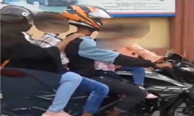 ಒಂದೇ ಬೈಕ್ ನಲ್ಲಿ ಐವರು: ವಿಡಿಯೋ ವೈರಲ್; ಕ್ರಮಕ್ಕೆ ಮಂಗಳೂರು ಶಾಸಕರ ಆಗ್ರಹ