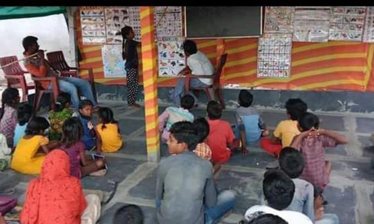 ಅಲೆಮಾರಿ ಮಕ್ಕಳಿಗೊಂದು ಟೆಂಟ್‌ ಶಾಲೆ