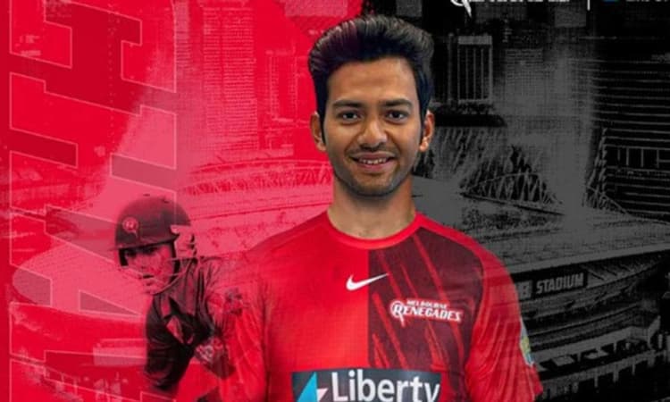 ಮೆಲ್ಬೋರ್ನ್ ರೆನಿಗೇಡ್ಸ್ ಸೇರಿದ ಚಾಂದ್: ಬಿಬಿಎಲ್ ಆಡುತ್ತಿರುವ ಮೊದಲ ಭಾರತೀಯ ಆಟಗಾರ