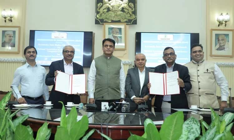 ನಾಸ್ಕಾಂ ಜತೆ ಉನ್ನತ ಶಿಕ್ಷಣ ಪರಿಷತ್ ಒಡಂಬಡಿಕೆ