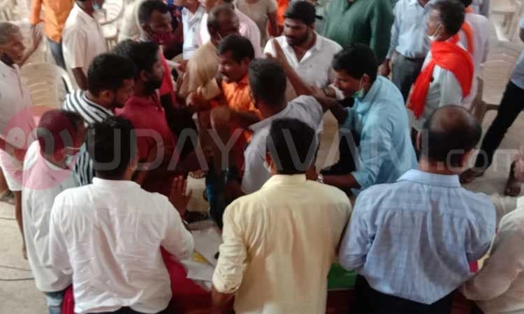 ಅಜೆಕಾರು: ಶಿರ್ಲಾಲು ಗ್ರಾಮ ಸಭೆಯಲ್ಲಿ ಕುಡಿಯುವ ನೀರಿನ ವಿಚಾರಕ್ಕೆ ಗ್ರಾಮಸ್ಥರ ಹೊಡೆದಾಟ