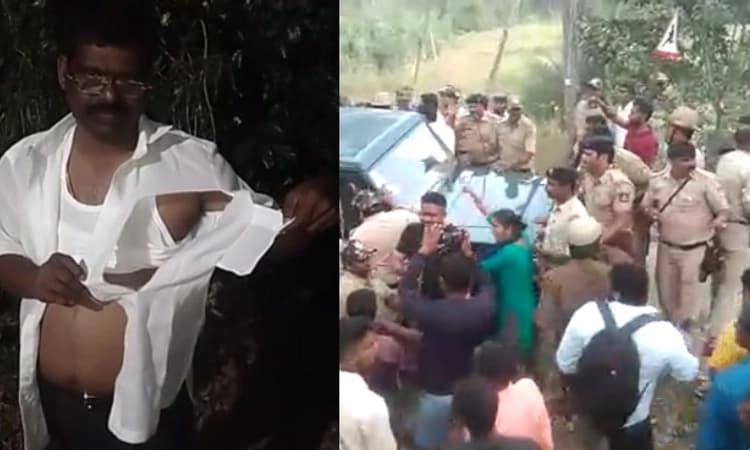 ಆನೆ ದಾಳಿಗೆ ಮಹಿಳೆ ಬಲಿ: ತಡವಾಗಿ ಬಂದ ಮೂಡಿಗೆರೆ ಶಾಸಕರನ್ನು ಅಟ್ಟಾಡಿಸಿ ಹಲ್ಲೆ