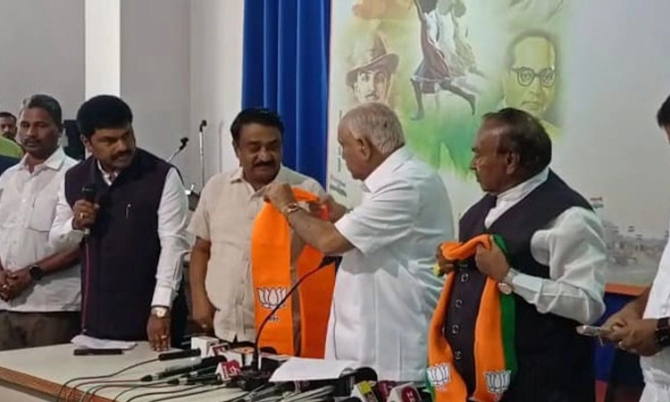 ಶಿಕಾರಿಪುರದಲ್ಲಿ ಜೆಡಿಎಸ್ ಗೆ ಶಾಕ್ ನೀಡಿದ ಬಿಜೆಪಿ; ಕಮಲ ಪಾಳಯಕ್ಕೆ ಬಳಿಗಾರ್