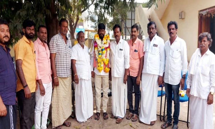 ಸಂಡೂರು ತಾಲೂಕಿನ ಕಾರ್ಮಿಕ ವಿಭಾಗದ ಅಧ್ಯಕ್ಷರಾಗಿ ಕುಡುತಿನಿ ವಾಲ್ಮೀಕಿ ತಿಮ್ಮಪ್ಪ ಆಯ್ಕೆ