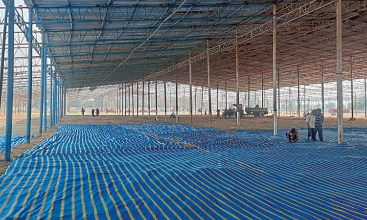 ಬಿಜೆಪಿ ಎಸ್ಟಿ ಮೋರ್ಚಾ ಸಮಾವೇಶಕ್ಕೆ ಭರದ ಸಿದ್ಧತೆ