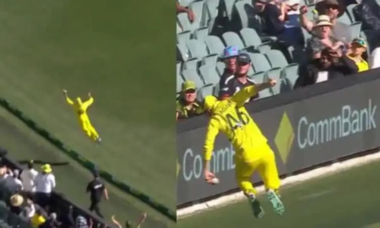 ಅಡಿಲೇಡ್ ನಲ್ಲಿ ಆ್ಯಶ್ಟನ್ ಆ್ಯಗರ್ ಸೂಪರ್ ಮ್ಯಾನ್ ಫೀಲ್ಡಿಂಗ್: ಇಲ್ಲಿದೆ ವಿಡಿಯೋ