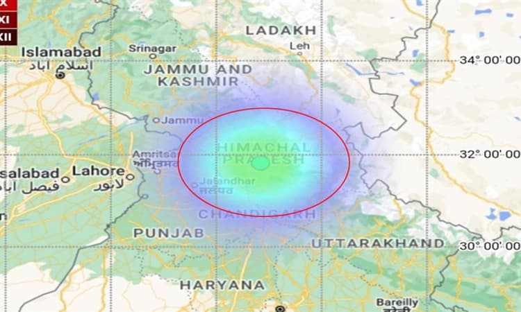 ಹಿಮಾಚಲ ಪ್ರದೇಶದಲ್ಲಿ ಭೂಕಂಪನ: ರಿಕ್ಟರ್ ಮಾಪನದಲ್ಲಿ 4.1 ತೀವ್ರತೆ ದಾಖಲು