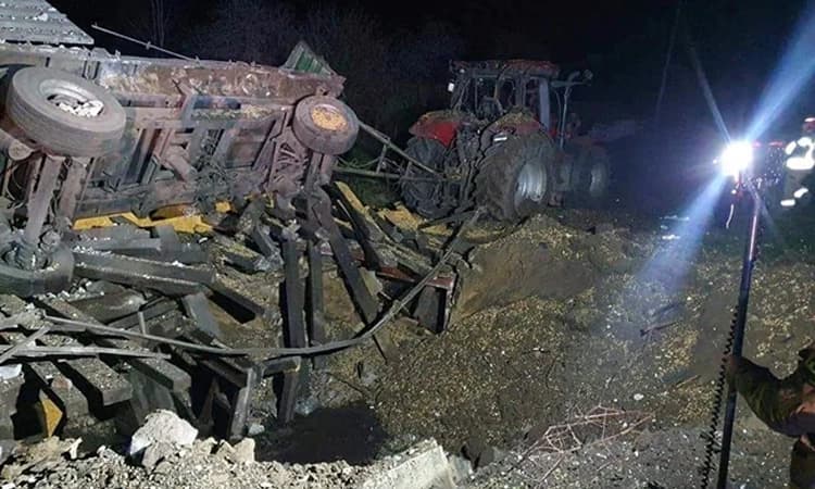 ಪೊಲೆಂಡ್ ಮೇಲೆ ರಷ್ಯಾ ಕ್ಷಿಪಣಿ ದಾಳಿ, ಇಬ್ಬರು ನಾಗರಿಕರ ಸಾವು