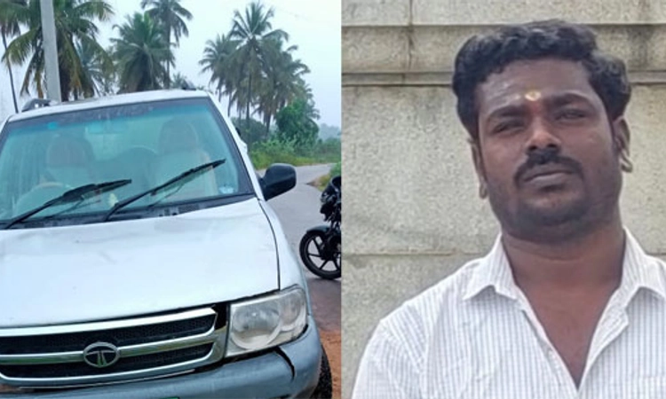 ಕನಕಪುರ :ಕಾರು ಢಿಕ್ಕಿಯಾಗಿ ದ್ವಿಚಕ್ರ ವಾಹನದದಲ್ಲಿದ್ದ ತಂದೆ ಮಗ ಸಾವು