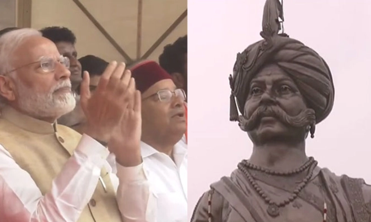 ನಾಡಪ್ರಭು ಕೆಂಪೇಗೌಡರ 108 ಅಡಿ ಎತ್ತರದ ಪ್ರತಿಮೆ ಅನಾವರಣಗೊಳಿಸಿದ ಪ್ರಧಾನಿ ಮೋದಿ