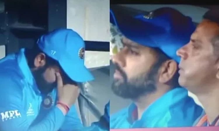 ಸೆಮಿ ಫೈನಲ್‌ನಲ್ಲಿ ಹೀನಾಯ ಸೋಲು: ಕಣ್ಣೀರು ಹಾಕಿದ ರೋಹಿತ್‌