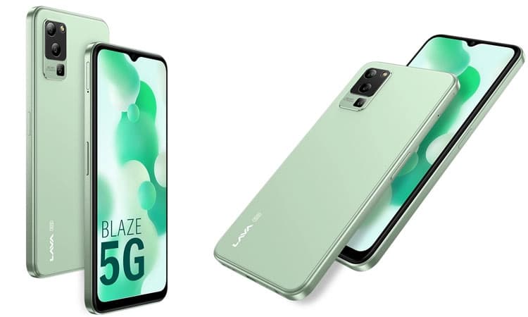 ಲಾವಾದಿಂದ ಅಗ್ಗದ ದರದ 5ಜಿ ಫೋನ್‍ ಬ್ಲೇಜ್‍ 5ಜಿ ಬಿಡುಗಡೆ