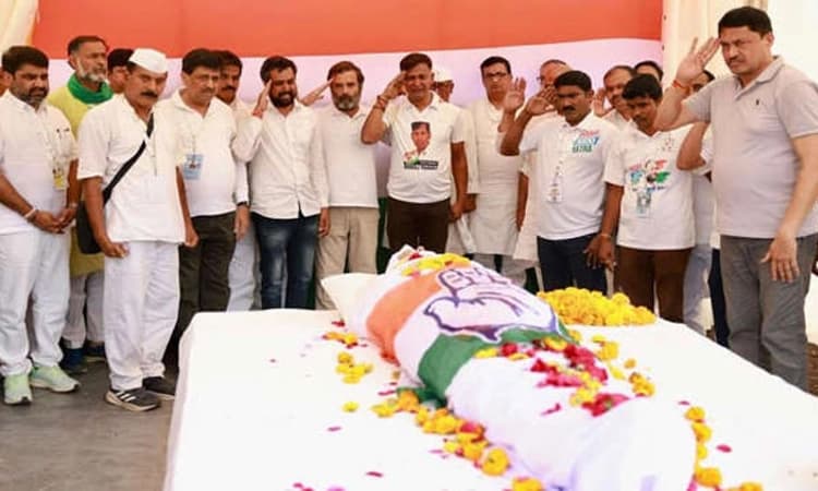 ಭಾರತ್‌ ಜೋಡೋ ಯಾತ್ರೆ ವೇಳೆ ಕಾಂಗ್ರೆಸ್‌ ನಾಯಕ ನಿಧನ