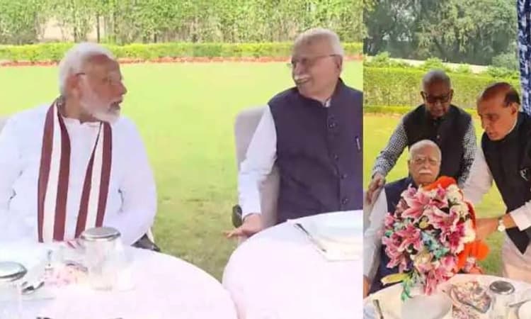 95ನೇ ಹುಟ್ಟುಹಬ್ಬ:ಎಲ್.ಕೆ.ಅಡ್ವಾಣಿ ನಿವಾಸಕ್ಕೆ ತೆರಳಿ ಶುಭಾಶಯ ಕೋರಿದ ಪ್ರಧಾನಿ ಮೋದಿ, ಸಿಂಗ್