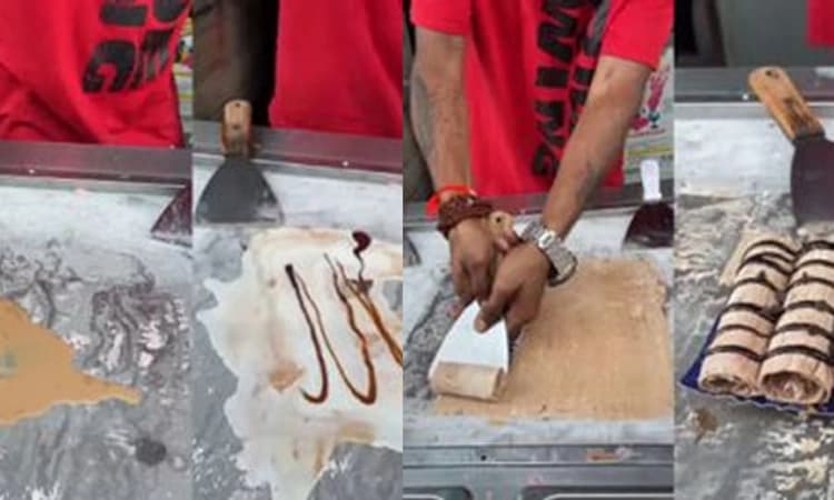 ನೆಟ್ಟಿಗರ ಮನಗೆದ್ದ ‘ಚಹಾ ಐಸ್ ಕ್ರೀಮ್’: ವೈರಲ್ ವಿಡಿಯೋ