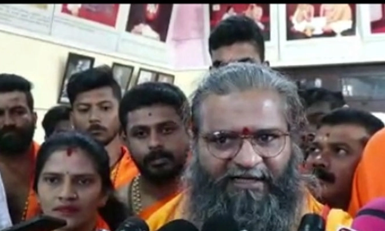 ನಿಮ್ಮ ಸರ್ಕಾರ ಉಳಿಯಬೇಕಾದರೆ ದತ್ತಪೀಠವನ್ನು..:ಶ್ರೀರಾಮಸೇನೆ ರಾಜ್ಯ ಕಾರ್ಯಾಧ್ಯಕ್ಷ ಎಚ್ಚರಿಕೆ