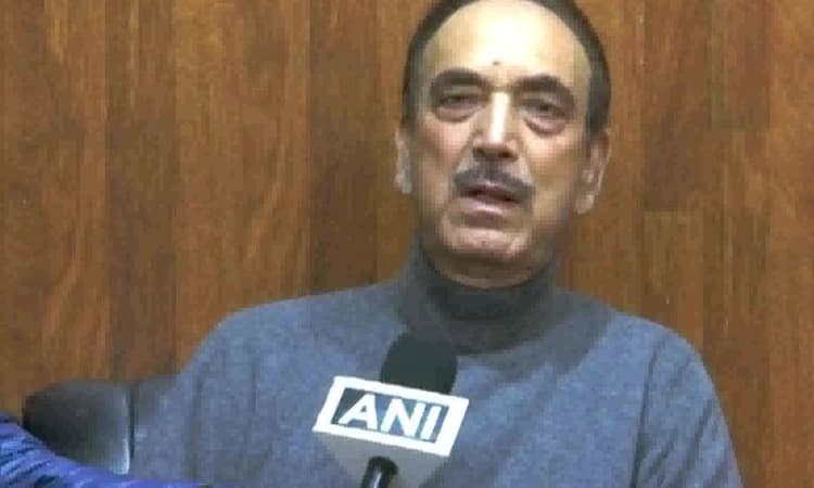 ಗುಜರಾತ್ ನಲ್ಲಿ ಕಾಂಗ್ರೆಸ್ ಉತ್ತಮವಾಗಿ ಕೆಲಸ ಮಾಡಬೇಕೆಂದು ಬಯಸುತ್ತೇನೆ: ಗುಲಾಂ ನಬಿ ಆಜಾದ್