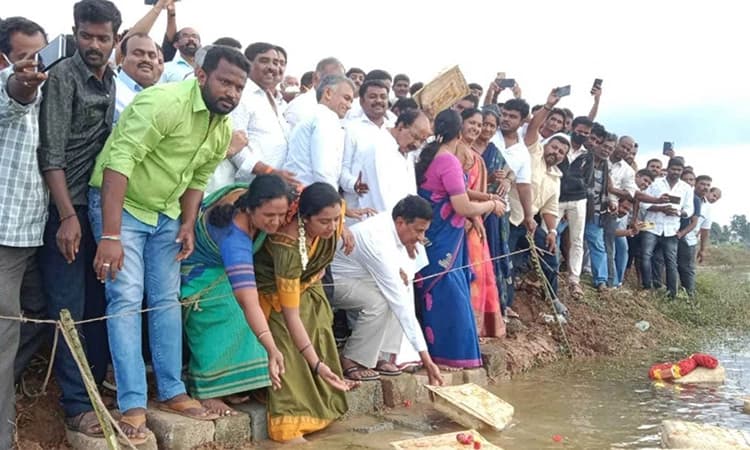 ಬೂದಿಗೆರೆ ಕೆರೆಯಲ್ಲಿನ್ನು 24ಗಂಟೆಯೂ ನೀರು