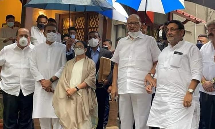 ಬಿಜೆಪಿಯನ್ನು ವಿರೋಧಿಸುವವರು ಒಂದಾಗಬೇಕು: ಮಮತಾ ಭೇಟಿ ಬಳಿಕ ಪವಾರ್